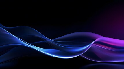 abstract dark background with glowing lines
