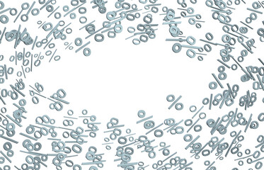 percent sign percentage icon interest rate