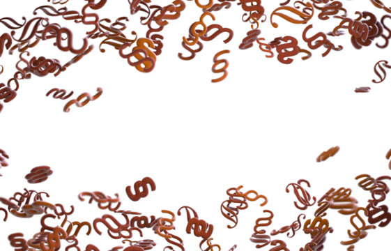 Symbol of Law and Justice, with lots of copy space