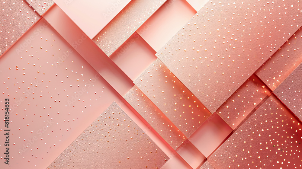 Poster abstract background with geometric pattern. 3d rendering, 3d illustration.