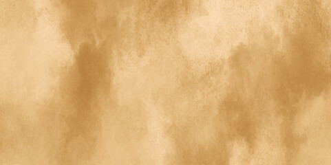 Abstract brown ink and watercolor textures on white paper background. old paper texture design and Light brown concrete background texture wallpaper. 