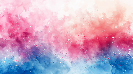 Fototapeta premium Abstract watercolor background. Digital art painting. 3d rendering.