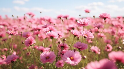Obraz premium pink flowers