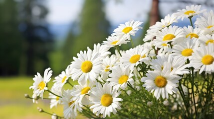 field of daisies