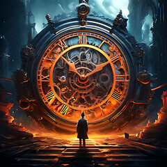Obraz premium time is money concept