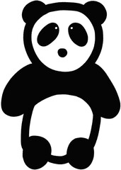 panda, panda bear, giant panda, panda character