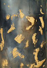 Colorful modern artwork, abstract paint strokes, oil painting on canvas. Acrylic art, artistic texture. Brush daubs and smears grunge background, hand painted pattern