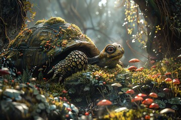 Immerse the viewer in a surreal