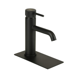 Miscelatore jazz con basetta Easy fix emme rubinetterie nero opaco