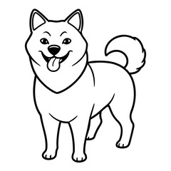illustration of a dog