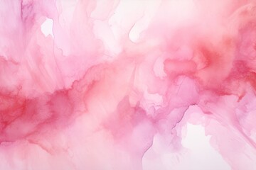 Fototapeta premium Pink abstract watercolor background. Generative AI