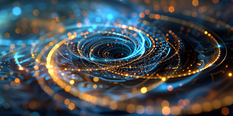Cosmic Swirls: Mysteries of the Universe
