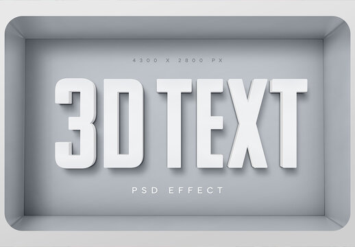 3D Text Effects