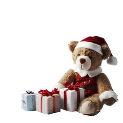christmas teddy bear