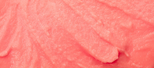 Berry yoghurt ice cream. Smoothies from fresh fruits and berries. Ice cream texture. Delicious...