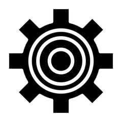 Configuration Glyph Icon Design