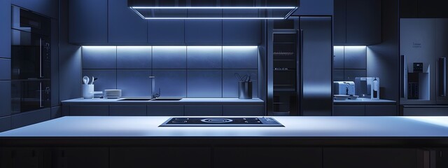 Ultramodern HighTech Kitchen A Showcase of Smart Home Features and Brutalist Design