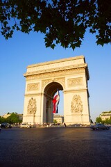 Arc De Triomphe On The Champs-Élysées