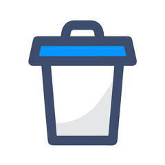 Obraz premium bin box isolated on white