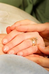 Resting Hands On Another Persons Hands