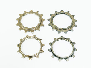 cassettes with sprockets for the rear wheel of a bicycle