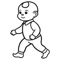 baby child running
