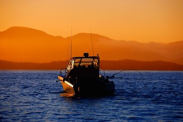 Fishing Boat At Sea