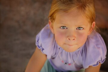 Portrait Of A Little Girl