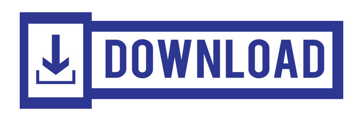 Download button design on white background .Vector Illustration.