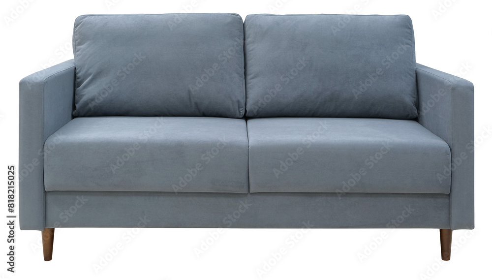 Wall mural sofa isolated on white background. including clipping path - Wall murals