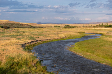 landscape with river