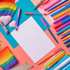 Pride month stationery