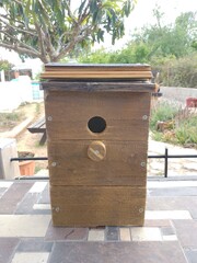 Handmade Birdhouse Made from Scrapwood