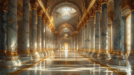 interior of Luxury Hotel 