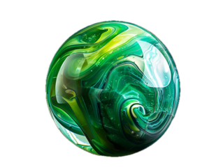 colorful glass marble png, transparent background, graphics resource