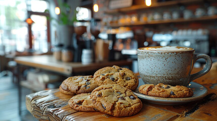 Chalkboard cafe menu.