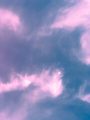 Beautiful clouds shape in the sky