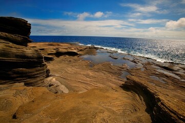 Cliffs On Ocean