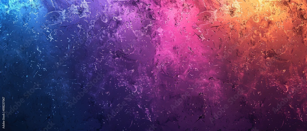 Poster noise grain background texture with colorful gradient effect