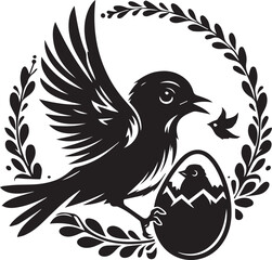 eagle tattoo vector