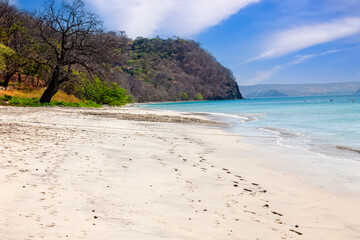 Soft White Sandy Beaches in Costa Rica