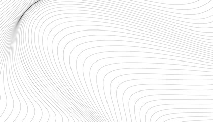 Illustration of the pattern of black lines on white background