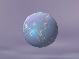 Obraz premium 3D Globe