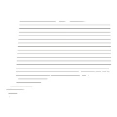 A white paper with a black line drawing of the state of Connecticut