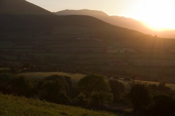 Co Waterford, Ireland; Landscape Near Croaghaun