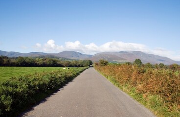 Fototapeta premium Comeragh Mountains, County Waterford, Ireland, Near Mahon Bridge