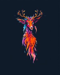 Obraz premium Amazing abstract artwork for graphic design asset and tshirt