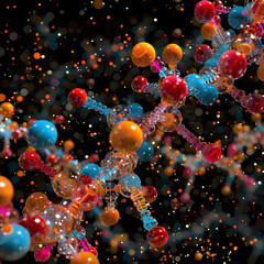 Visual Representation of the Complex Structure of Xanthine Oxidase Enzyme