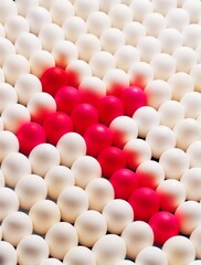 Cross Made With Eggs