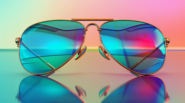 The colorful photo captures intricate details in a photorealistic style, making it a beautiful sight.